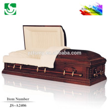 High quality Interior Paulownia wooden casket